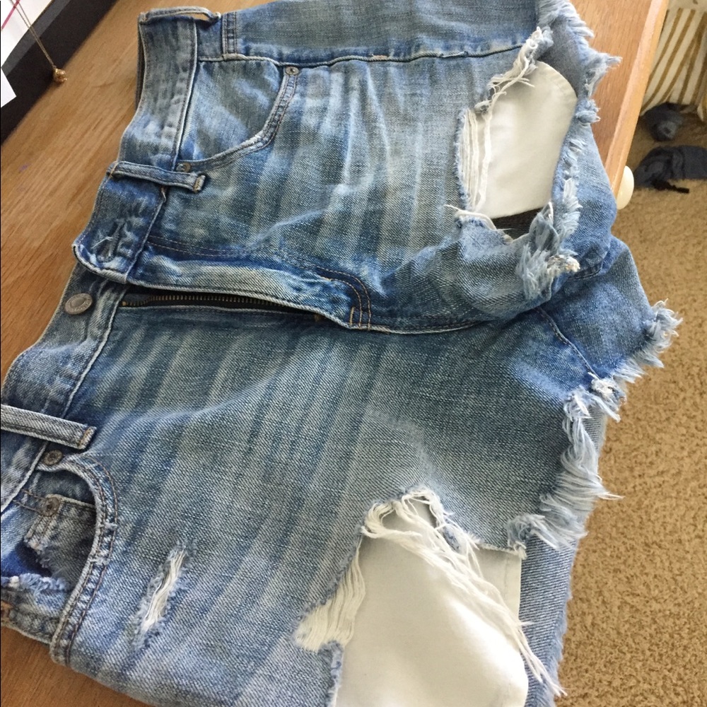 American Eagle Vintage Style Festival Shorts